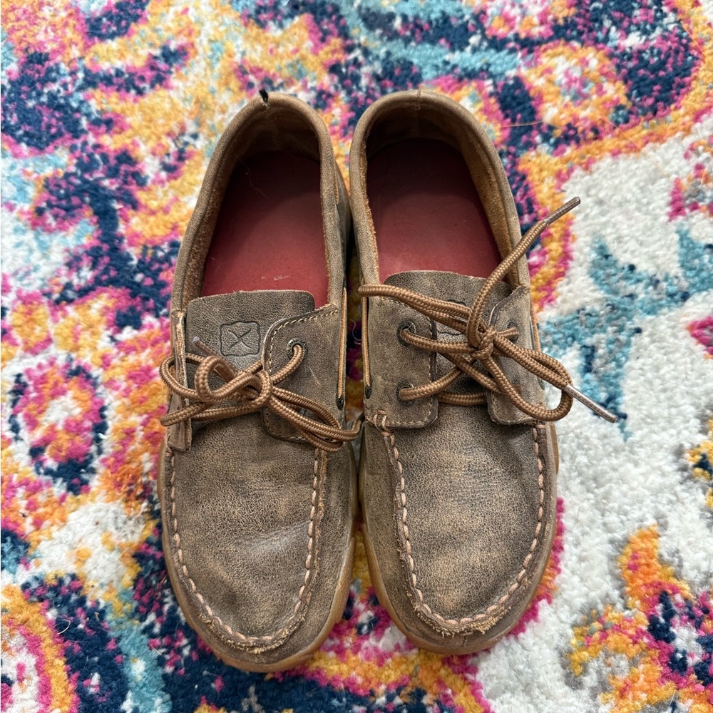Kids Twisted X Driving Moc - Sz 3.5